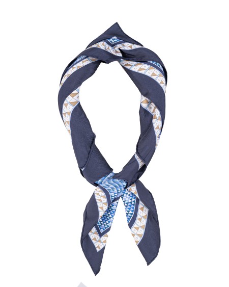 Shop SALVATORE FERRAGAMO  Foulard: Salvatore Ferragamo foulard in seta.
Geometrie rinascimentali.
Dimensioni: 90x90 CM.
Composizione: 100% seta.
Made in Italy.. 310197-004 779332